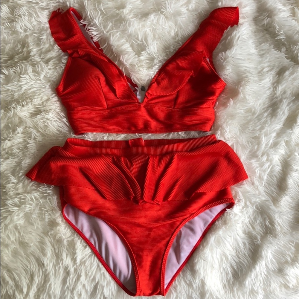 Red bikini